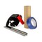 Idl Packaging Set of Hand-Masker Device, 9 x 60 yd Masking Paper and 1.5 x 60 yd Painters Tape for Painting TH-120-9-B - alternate 1